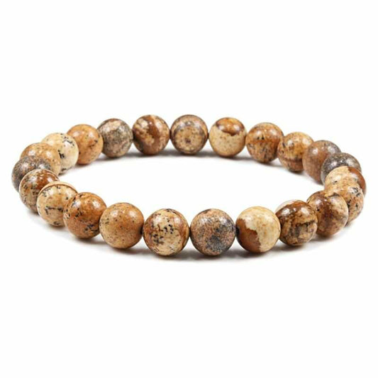 Pulsera Jaspe Marrón