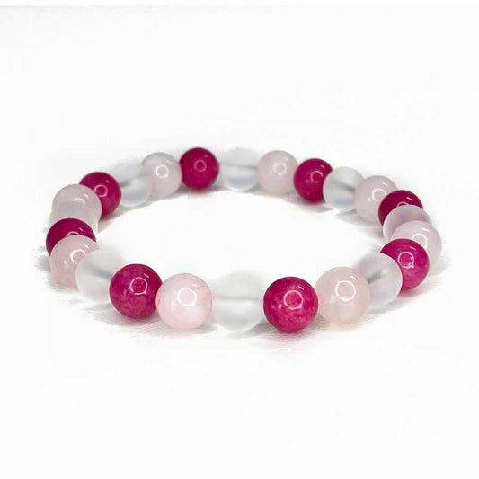 Pulsera Combinada Rosa