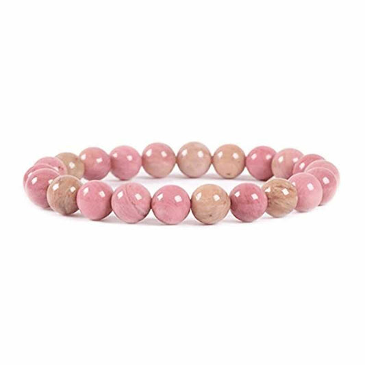 Pulsera Rodonita rosa