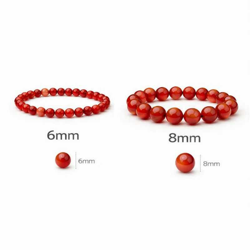 Pulsera Ágata Roja