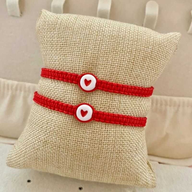 Set Hilo Rojo Corazón