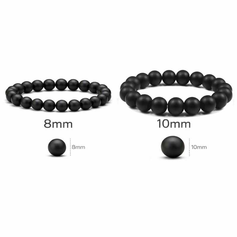 Pulsera Ónix Mate