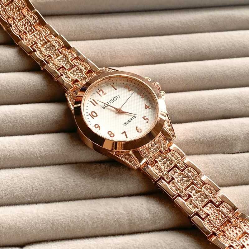 Reloj Rose Gold Brillos