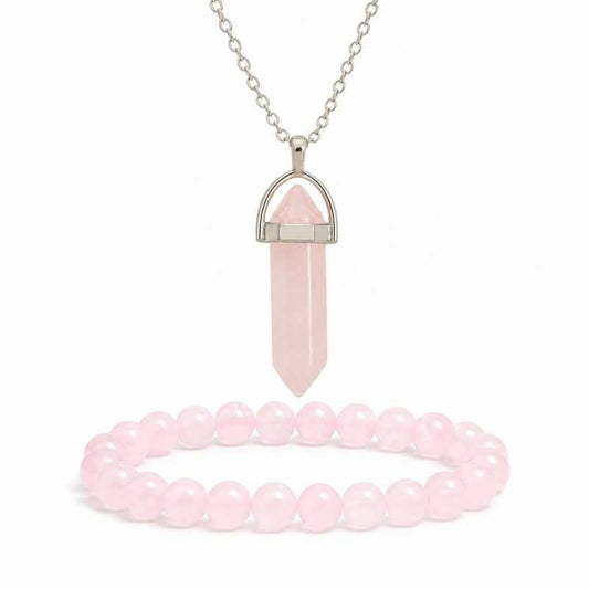 Set Cuarzo Rosa