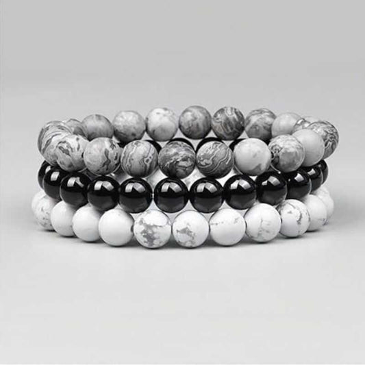Set Neutro Piedras Naturales