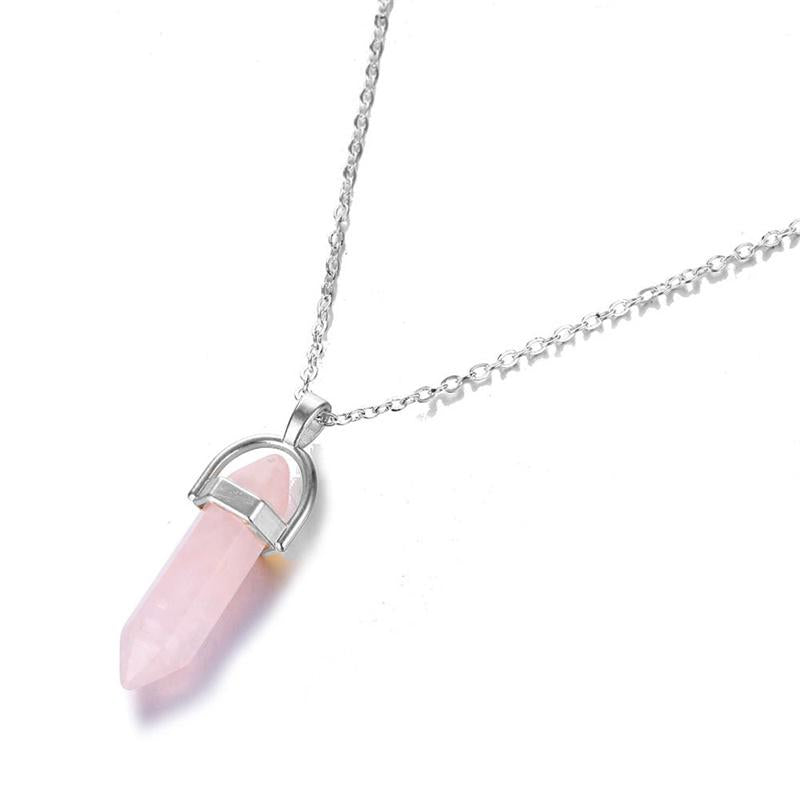 Colgante Cuarzo Rosa