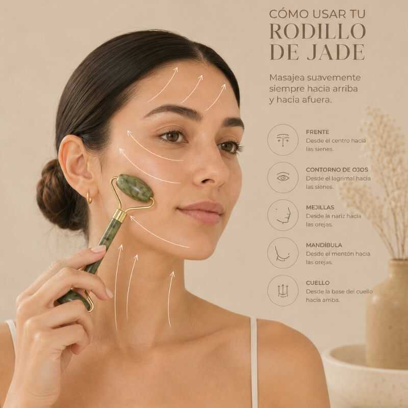 Rodillo Masajeador + Gua Sha
